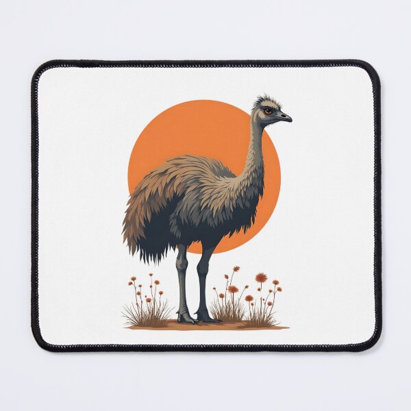Item preview, Emu Sunset - Australian Wildlife Art designed and sold by MALIKABO.