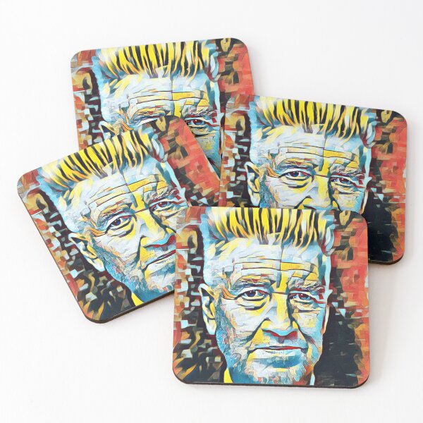 Item preview, David Lynch portrait designed and sold by Pinkgnomie.