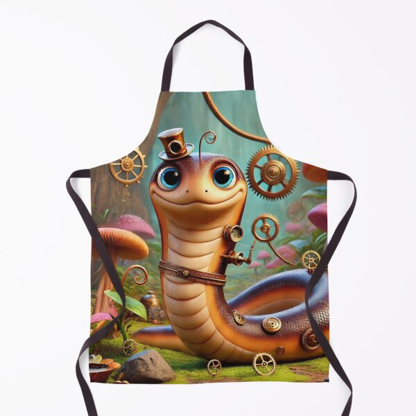 Item preview, Steampunk Slow Worm designed and sold by Sillytoe.