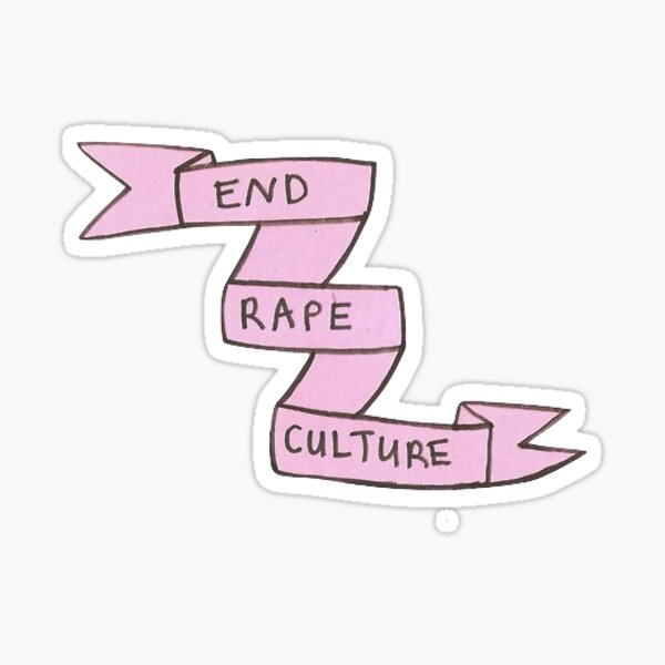 end rape culture Sticker