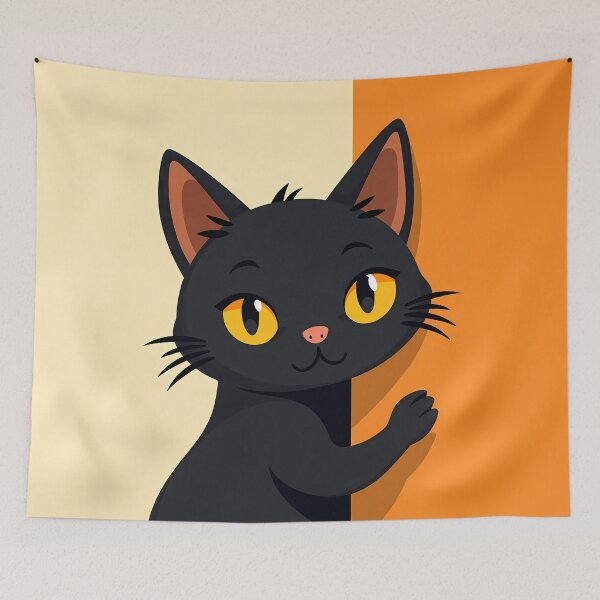 Item preview, "Pecking Cat" designed and sold by Tecno-Art-Land.