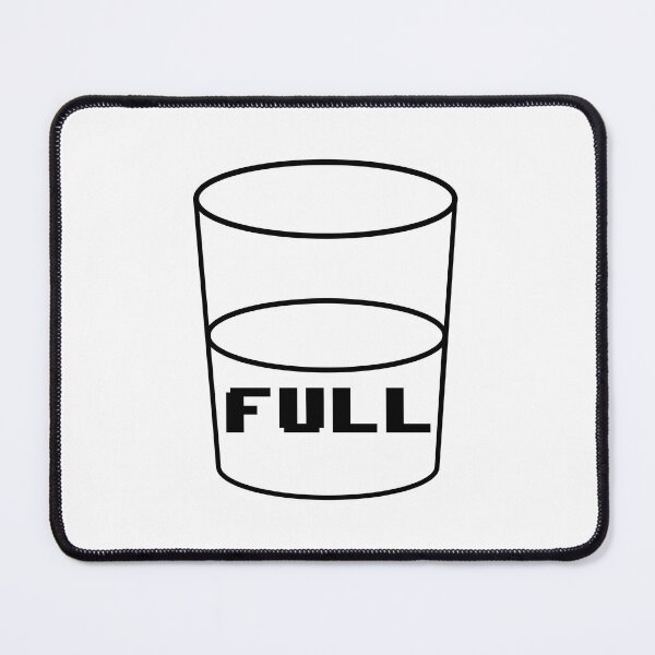Item preview, HALF FULL designed and sold by Goth-It-Covered.
