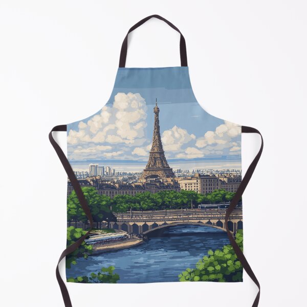 Aperçu de l'œuvre Paris en 8bit créée et vendue par Rtymer.