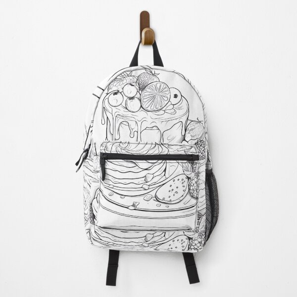 Item preview, Beautiful Cake Coloring Page Pattern designed and sold by DavidColoring.