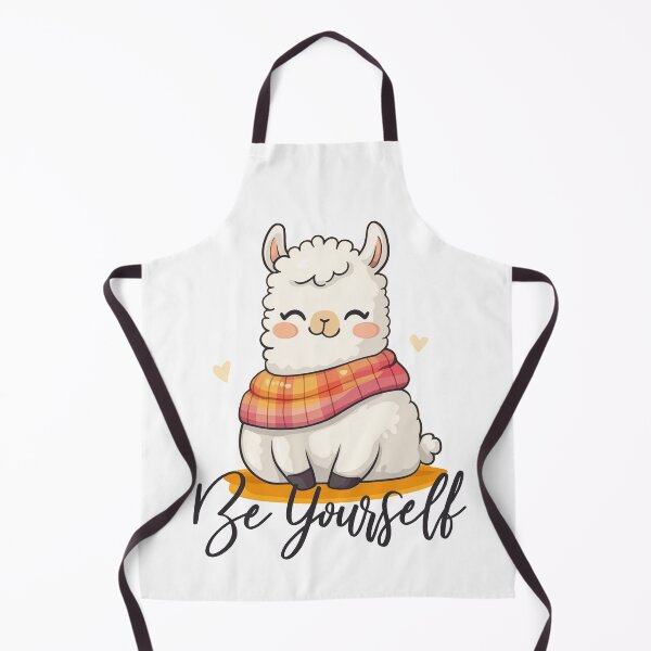 Aperçu de l'œuvre Sois toi-même Lama créée et vendue par ScribbleKidsDesigns.