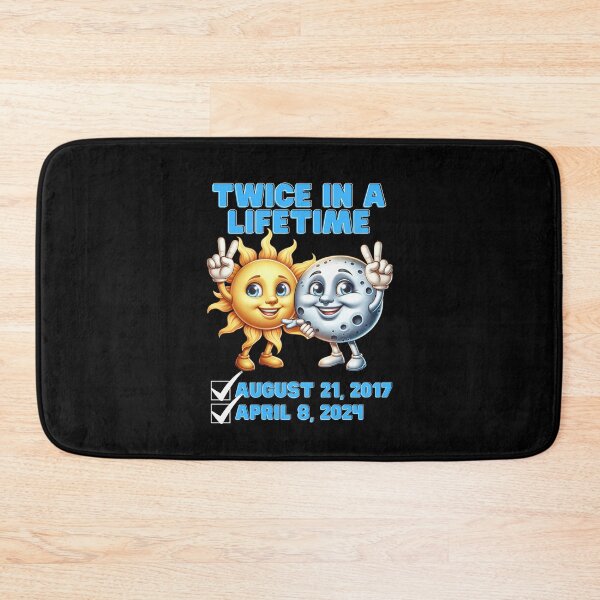 Item preview, Twice in a Lifetime – Solar Eclipse 2017 & 2024 Design designed and sold by Teacher2Nerds.