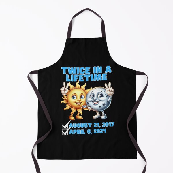 Item preview, Twice in a Lifetime – Solar Eclipse 2017 & 2024 Design designed and sold by Teacher2Nerds.