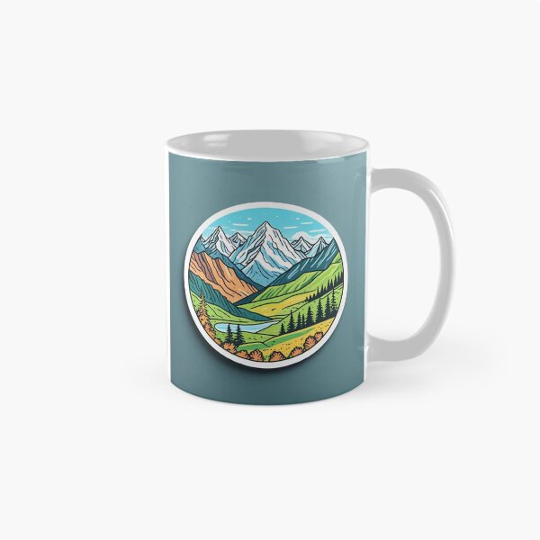 Item preview, Montañas y valles designed and sold by Galoreous.