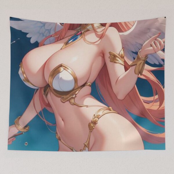 Item preview, Anime Cupid Woman Large Breasts designed and sold by FlowerFairyAngel.