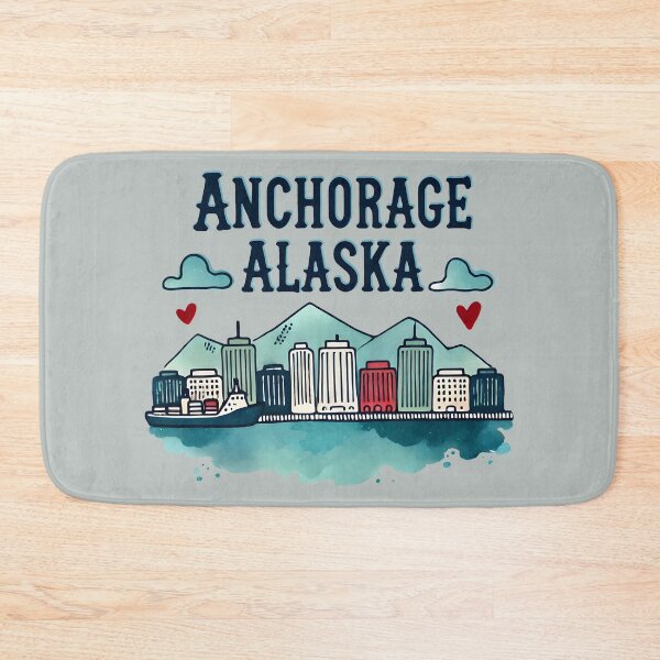 Item preview, Anchorage Alaska designed and sold by HowToCanadian.