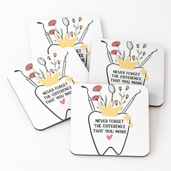 Item preview, Dental Professionals - You Make a Difference Inspirational Design with Crown and Flowers designed and sold by tcvnguyen.