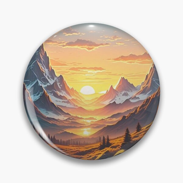 Item preview, Valley Sunset Lake Reflection designed and sold by Galoreous.