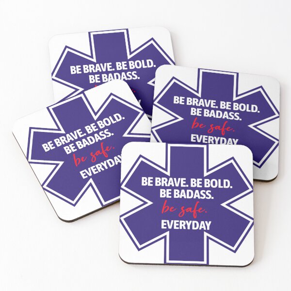Item preview, Paramedic Star of Life - Be Brave, Be Bold, Be Safe Everyday designed and sold by tcvnguyen.