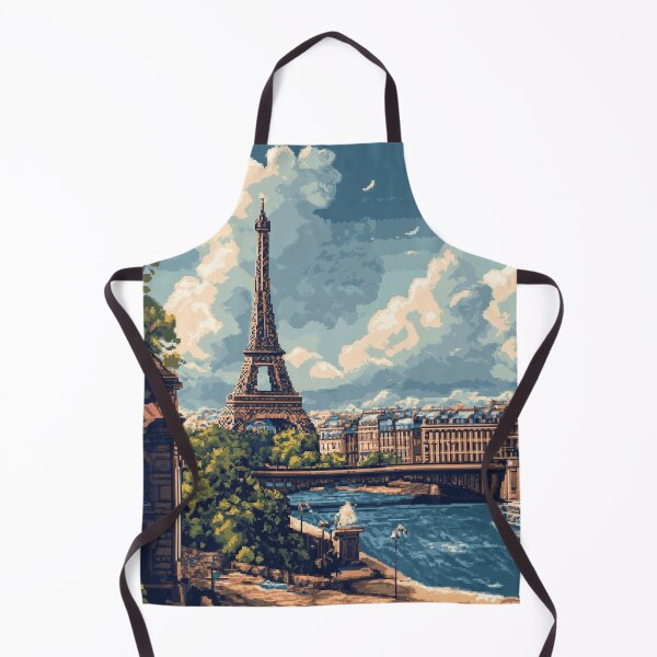 Aperçu de l'œuvre Paris en 8bit créée et vendue par Rtymer.
