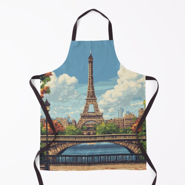 Aperçu de l'œuvre Paris en 8bit créée et vendue par Rtymer.