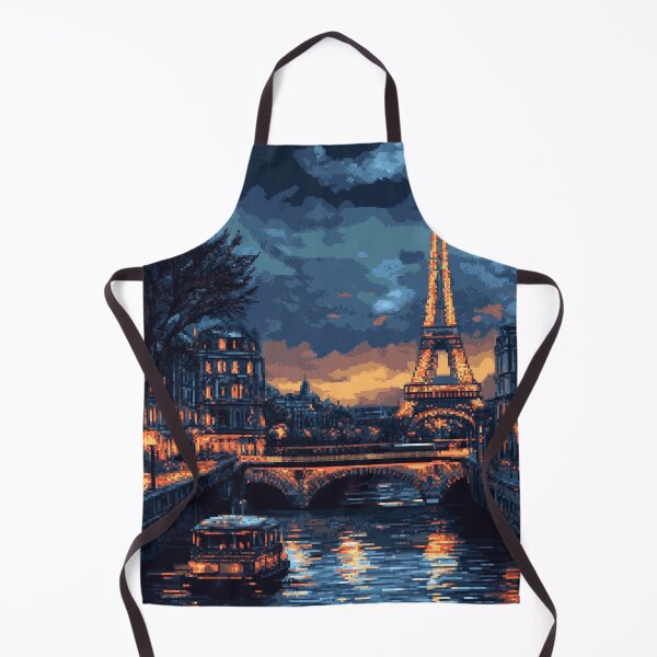 Aperçu de l'œuvre Paris en 8bit créée et vendue par Rtymer.