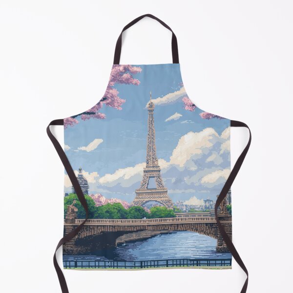 Aperçu de l'œuvre Paris en 8bit créée et vendue par Rtymer.