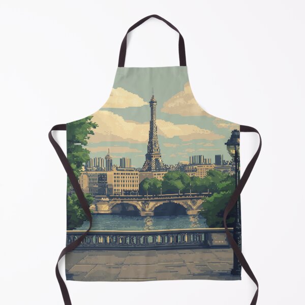 Aperçu de l'œuvre Paris en 8bit créée et vendue par Rtymer.