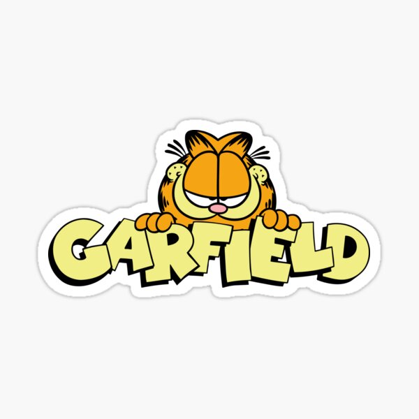 Vista previa del artículo con la obra «Garfield», diseñado y vendido por burak-kp.