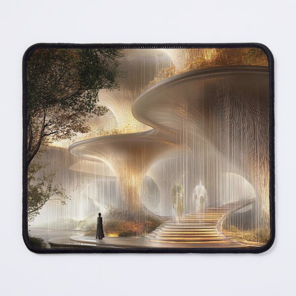 Item preview, "Ethereal Cascades of the Future" designed and sold by bloorose.
