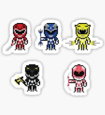 Pixel Ranger Sticker Set 001 Sticker