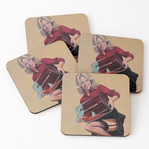 Item preview, HOT SAUCE PINUP GIRL designed and sold by THREE IS THE MAGIC NUMBER.