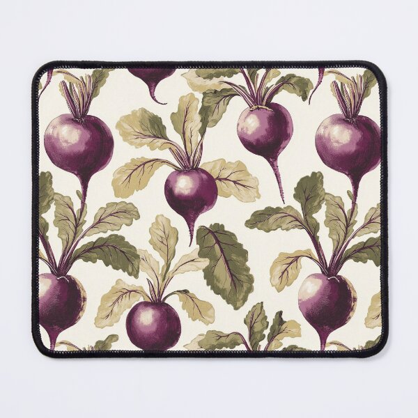Item preview, Vintage Botanical Beetroot Pattern for Kitchen Decor designed and sold by AstroWolf Studio.