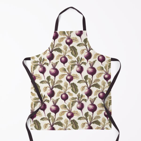 Item preview, Vintage Botanical Beetroot Pattern for Kitchen Decor designed and sold by AstroWolf Studio.