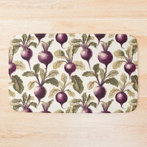 Item preview, Vintage Botanical Beetroot Pattern for Kitchen Decor   designed and sold by AstroWolf Studio.