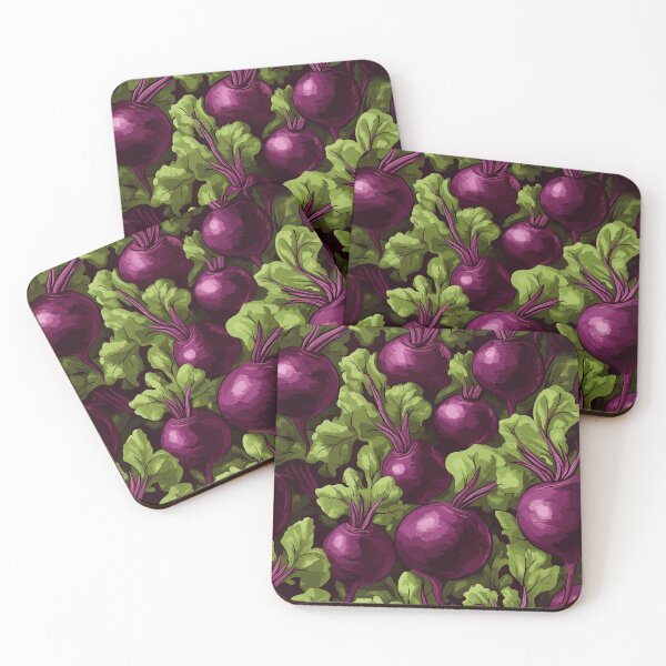 Item preview, Moody Watercolor Beetroot Pattern for Kitchen Lovers   designed and sold by AstroWolf Studio.