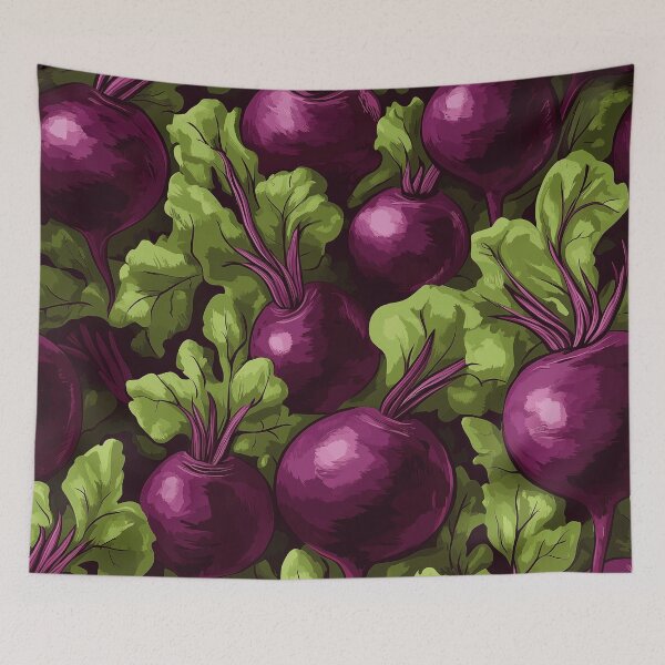 Item preview, Moody Watercolor Beetroot Pattern for Kitchen Lovers   designed and sold by AstroWolf Studio.