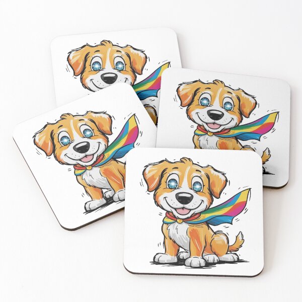 Item preview, Cute colorful Artsy Puppy designed and sold by Imaginarium Studio.