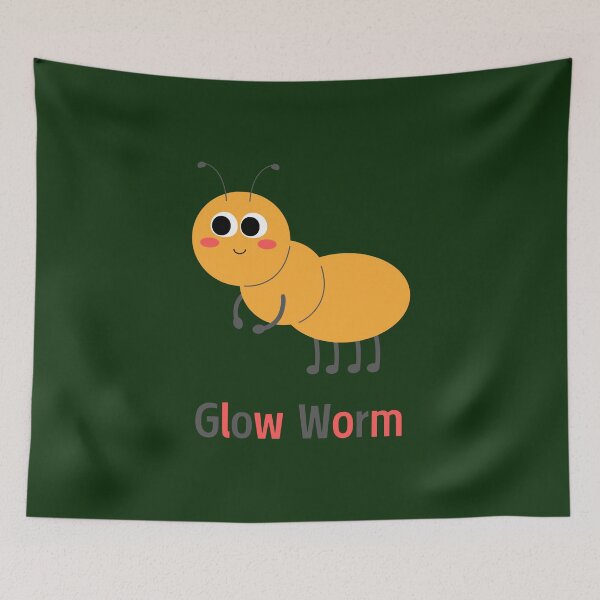 Item preview, Glow Worm Cute designed and sold by Chekky.