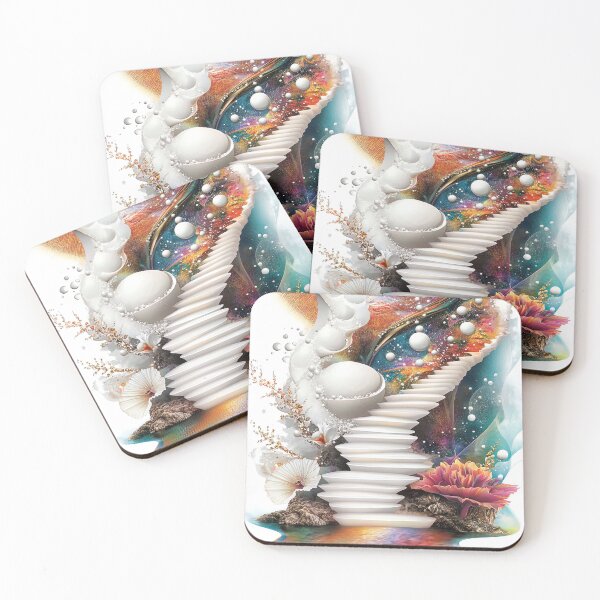 Item preview, "Stairway to the Cosmic Sphere" designed and sold by bloorose.