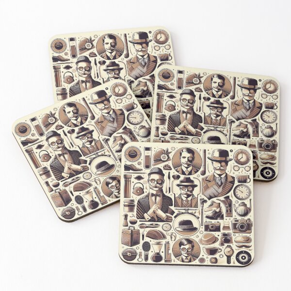 Item preview, Mystery gentleman pattern designed and sold by Tori-Rori.