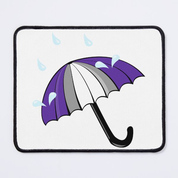 Item preview, Greysexual Pride Flag Umbrella designed and sold by HarveyHandcraftsandDesigns.