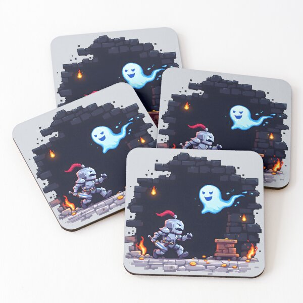Item preview, Pixel Knight vs. Ghost: Dungeon Duel designed and sold by Jollys-ArtShop.