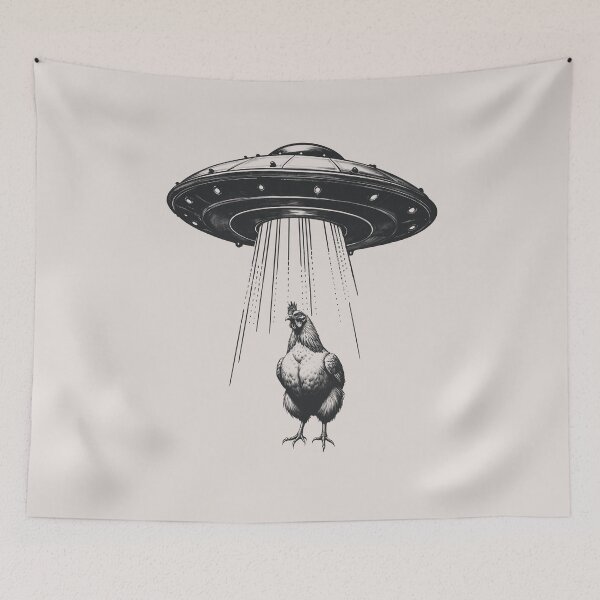 Item preview, Chicken UFO designed and sold by stylesip.