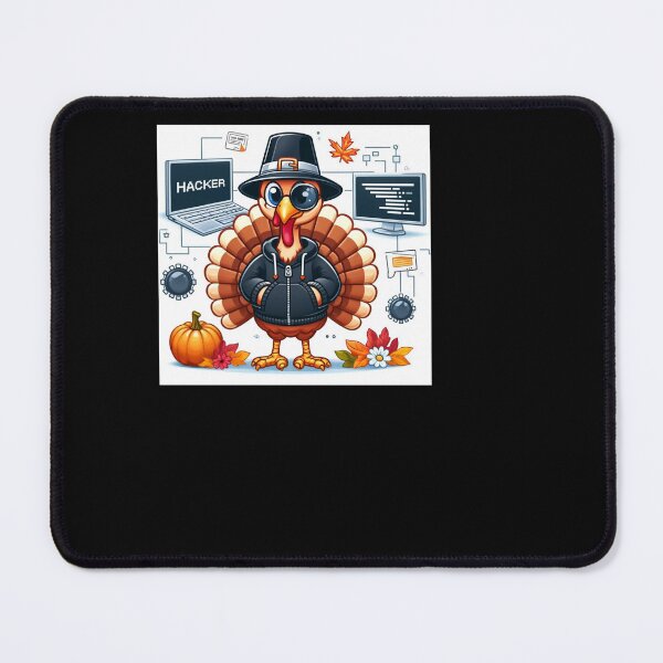 Item preview, Hacker Turkey – Funny Thanksgiving Tech Design designed and sold by Teacher2Nerds.