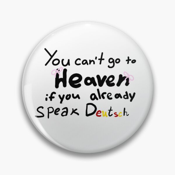 Item preview, Funny German Language Quote Design designed and sold by OneDrawingGirl.
