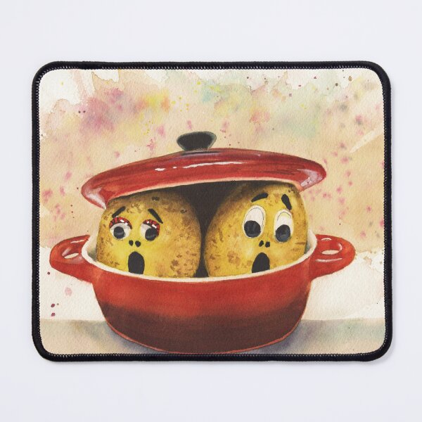 Item preview, A Pair of Hot Potatoes designed and sold by Jennifer Broussard Art.
