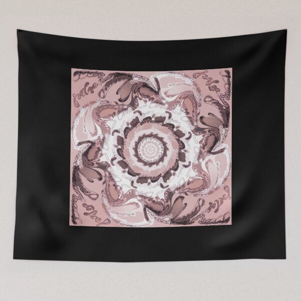 Item preview, Abstract Pink Paiting Mandala Valentine's Day Gift designed and sold by ArtFromMyHart.