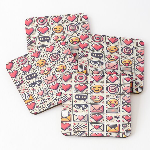 Item preview, Pixelated Love Reloaded Premium Trendy Best Gift designed and sold by Imaginarium of Chaos falcon88 .
