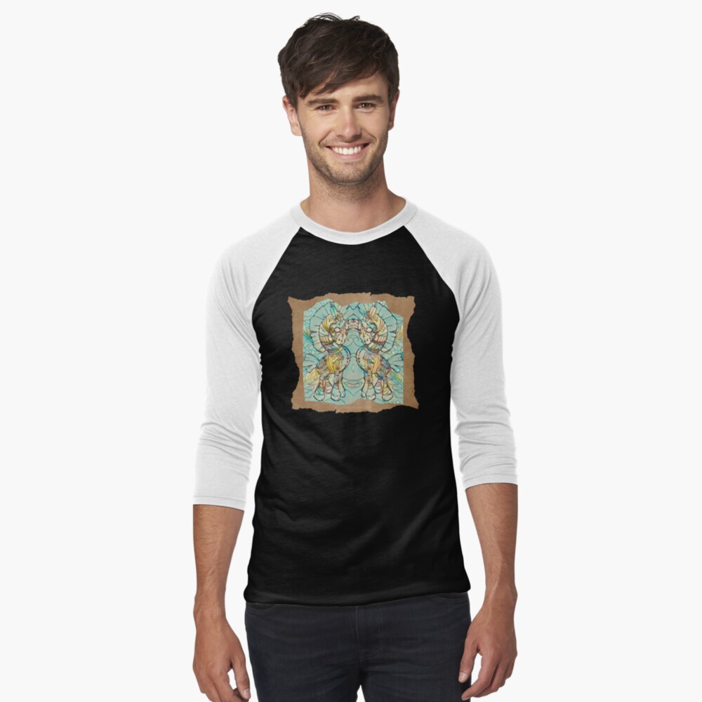 Item preview, Baseball ¾ Sleeve T-Shirt designed and sold by jillwilli.