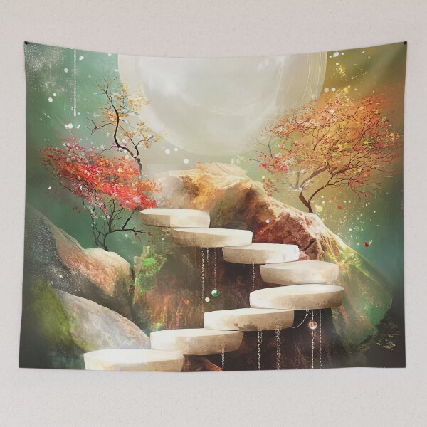 Item preview, "Nebula's Whisper: The Galactic Garden" designed and sold by bloorose.