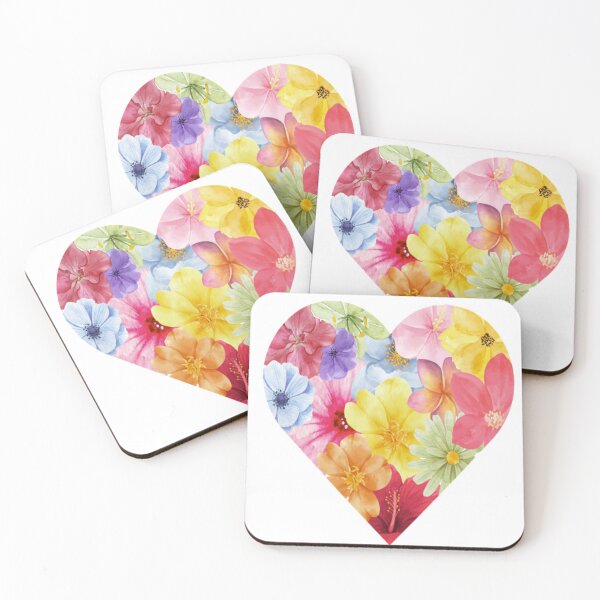 Item preview, Heart of flowers designed and sold by onceifixme.