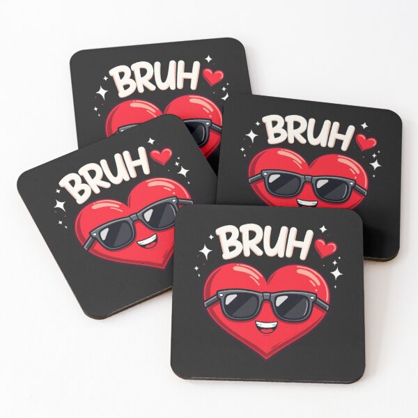 Item preview, BRUH Heart Valentine's Day designed and sold by Alex Songs.