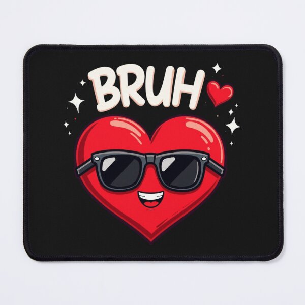 Item preview, BRUH Heart Valentine's Day designed and sold by Alex Songs.