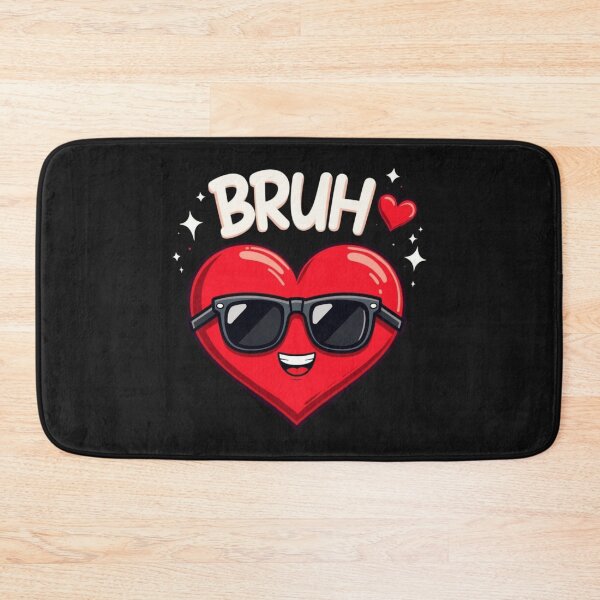 Item preview, BRUH Heart Valentine's Day designed and sold by Alex Songs.