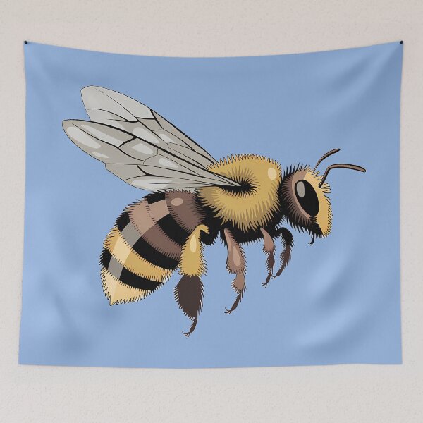 Item preview, Fuzzy Bee designed and sold by Orca Chuckle Studios.